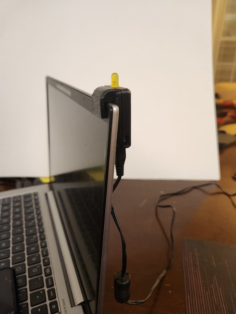 Wemos D1 Mini Snap-Fit Case — ESPHome LED Indicator